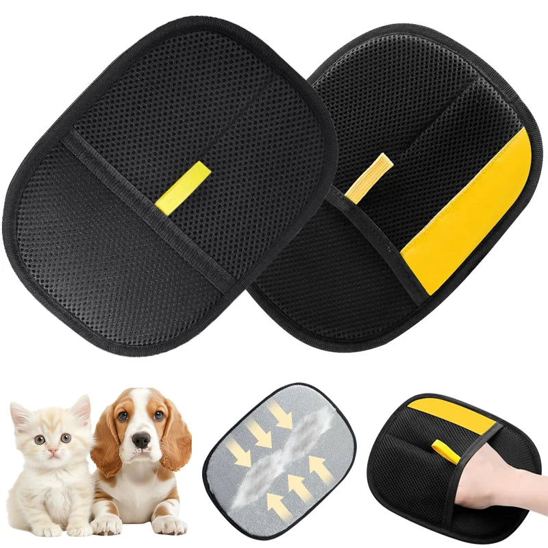 כפפה לניקוי שיער חיות מחמד - LeayRox